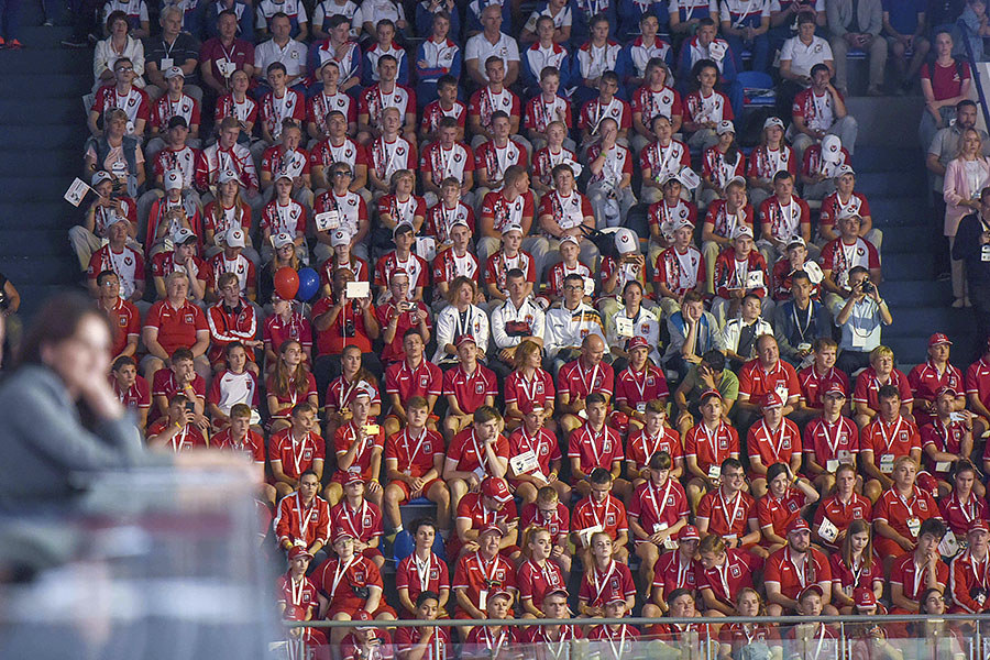В Йошкар-Оле торжественно открыли Спартакиаду, на которую прибыли более двух тысяч спортсменов