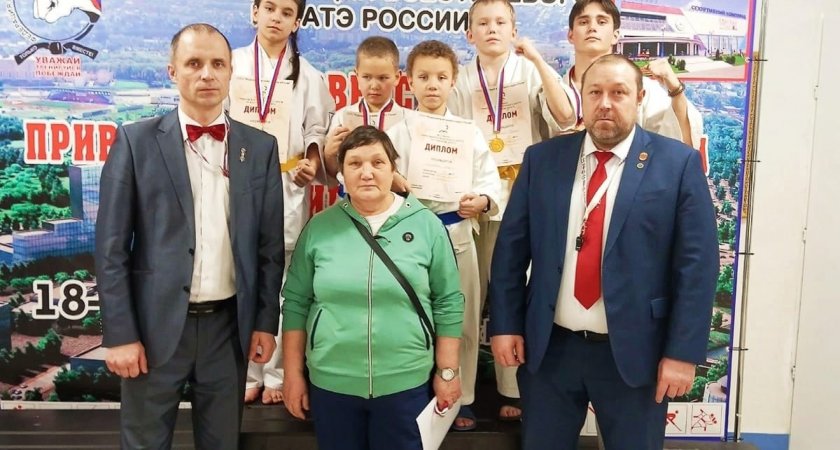 Каратисты из Козьмодемьянска на соревнованиях все стали призерами