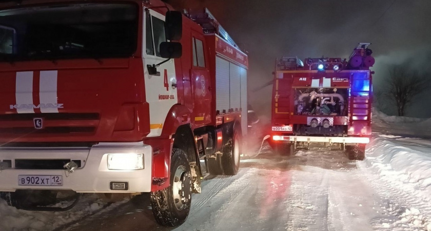 Девятнадцать пожаров произошло на прошлой неделе в Марий Эл 