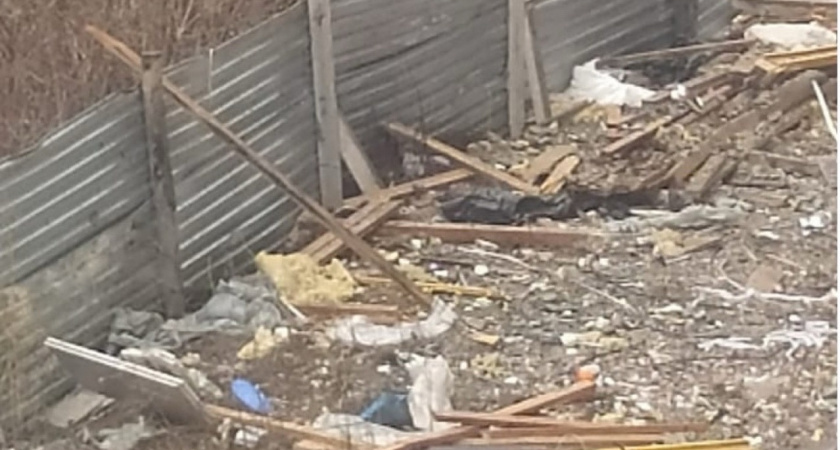 Строительная компания завалила мусором берега Малой Кокшаги