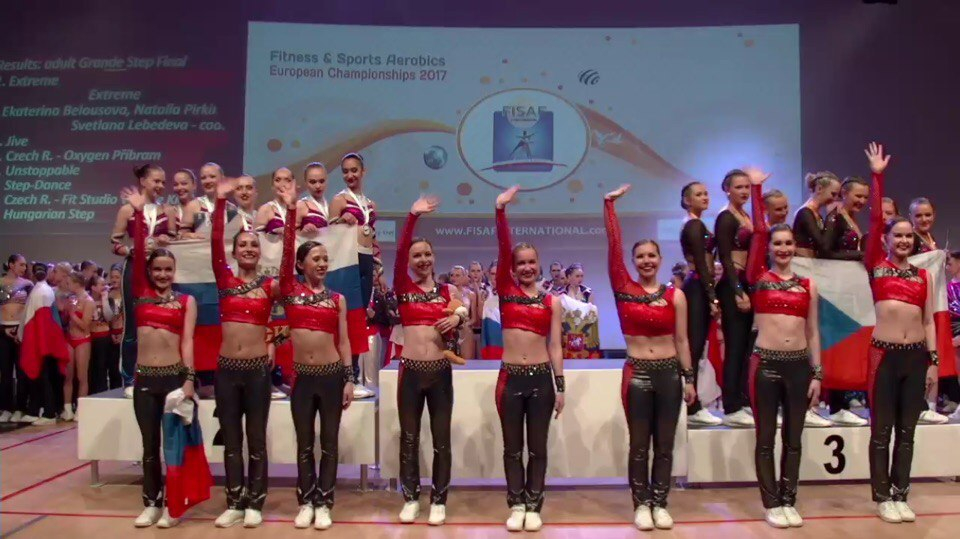 Йошкар-олинская команда по фитнес-аэробике стала Чемпионом Европы