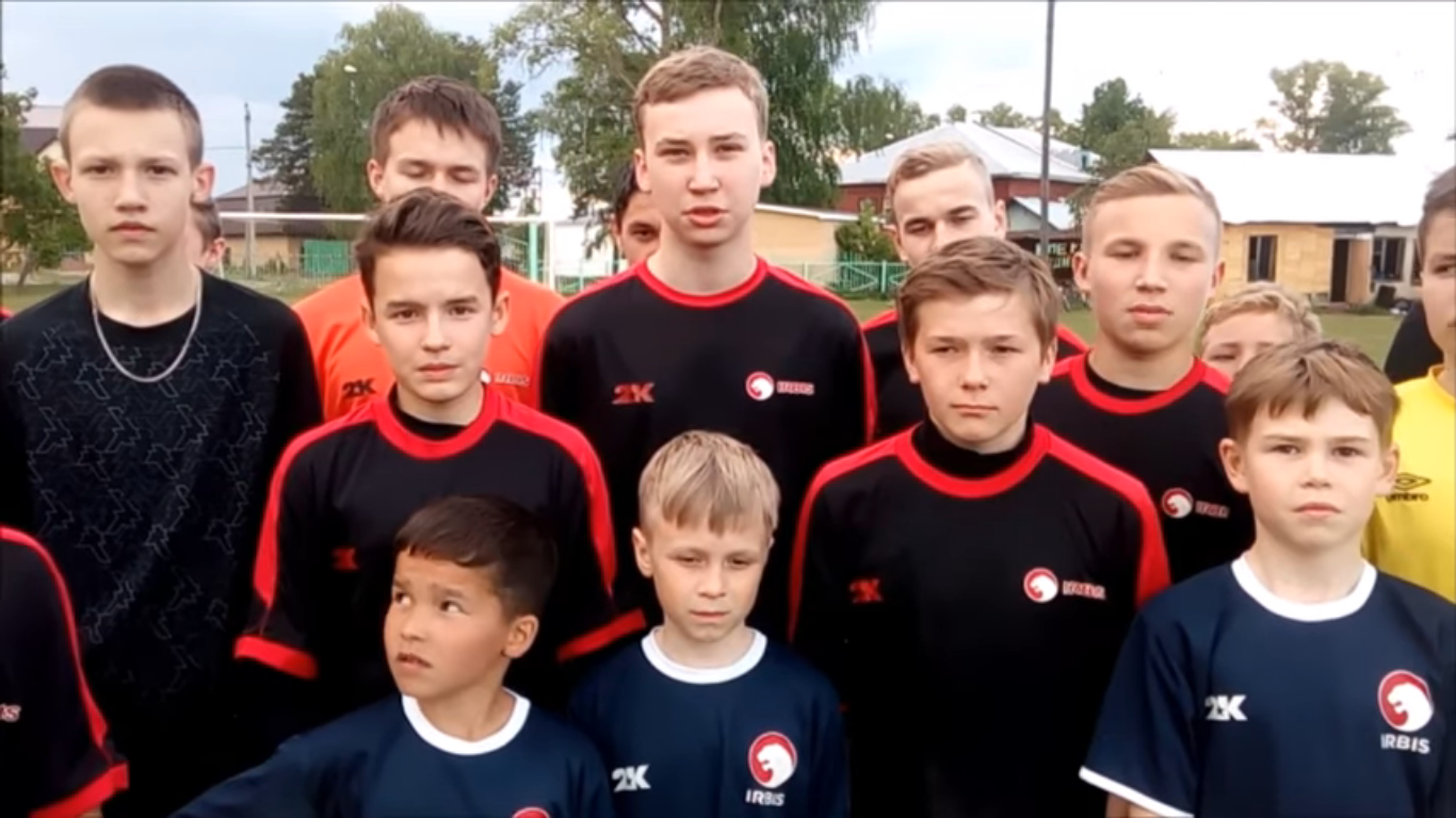 Футболисты из Марий Эл записали видео-обращение Владимиру Путину