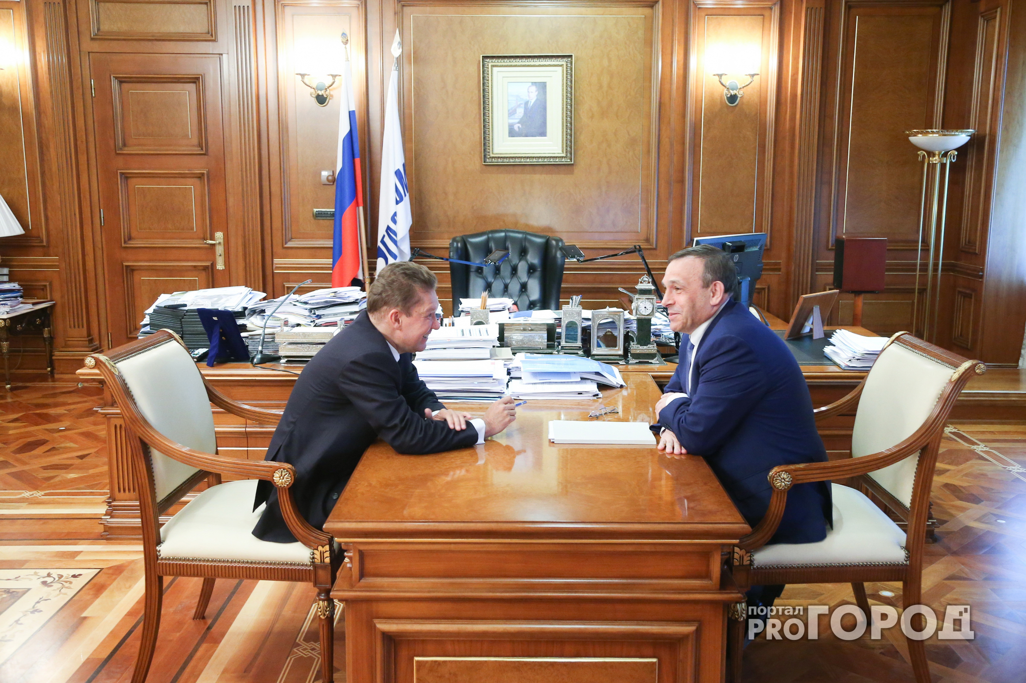 Врио Главы Марий встретился с правлением "Газпрома"