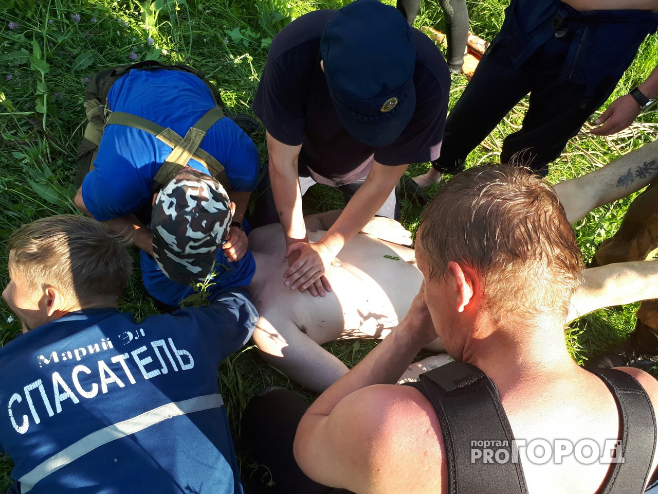 В Йошкар-Оле на месте поисков тела подростка спасатели вытащили труп мужчины