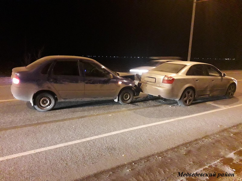 В Марий Эл отечественная машина «догнала» Audi: есть пострадавшие