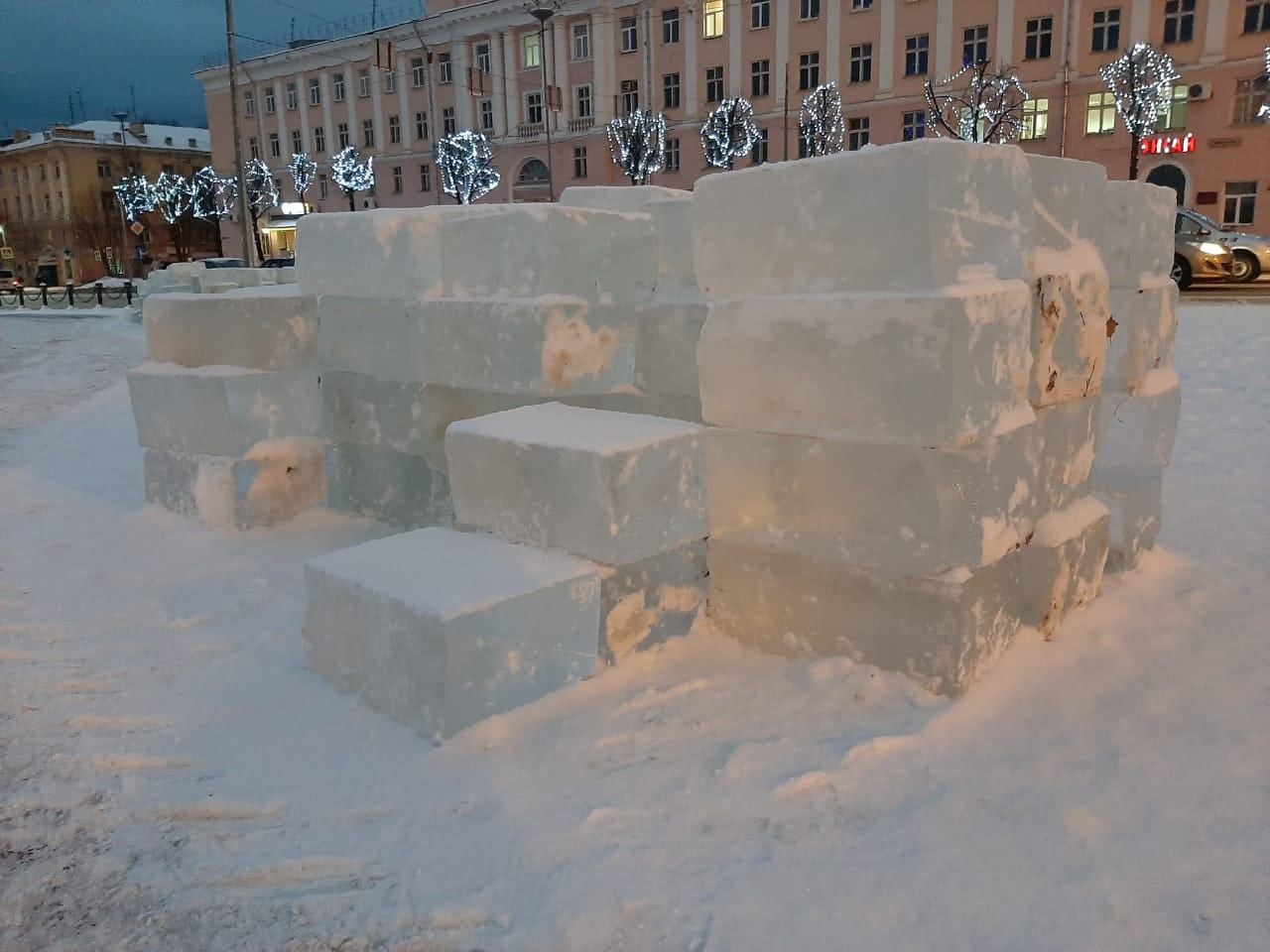 В Йошкар-Оле построят новогодний ледовый городок