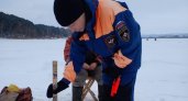 Спасатели измерили толщину льда на реках и озерах Марий Эл 