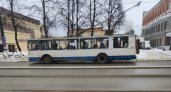 В Йошкар-Оле из ДТП временно изменен маршрут троллейбуса