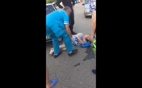 В Марий Эл «двенадцатая» сбила немолодую женщину на проезжей части