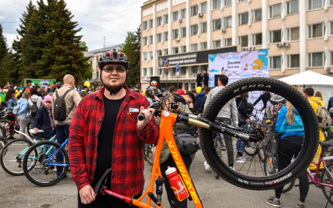 Йошкаролинец рассказал про участие в массовом велопараде "Эвелин"