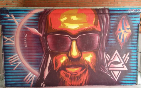 В Йошкар-Оле появилось граффити, посвященное Децлу