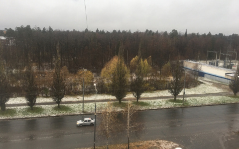 Йошкаролинцы поделились фотографиями первого снега в октябре