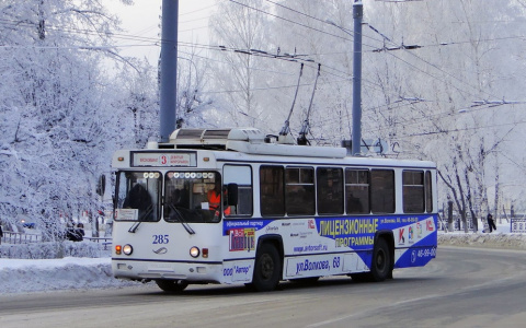 По Йошкар-Оле курсирует новый троллейбусный маршрут