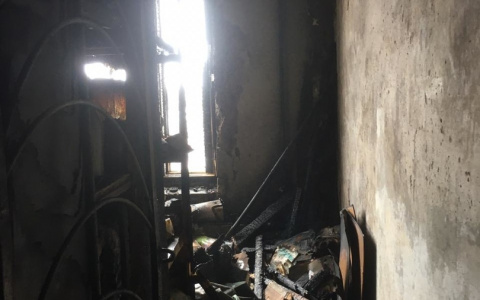 Известны подробности пожара на Лебедева в Йошкар-Оле