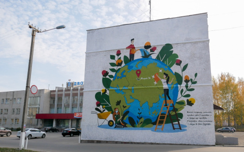 Граффити в Йошкар-Оле может стать лучшим на всероссийском фестивале