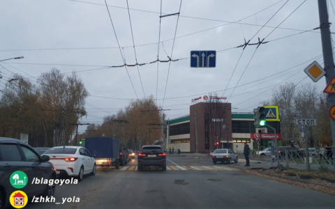 Светофор на одной из улиц Йошкар-Олы вернется в прежний режим работы
