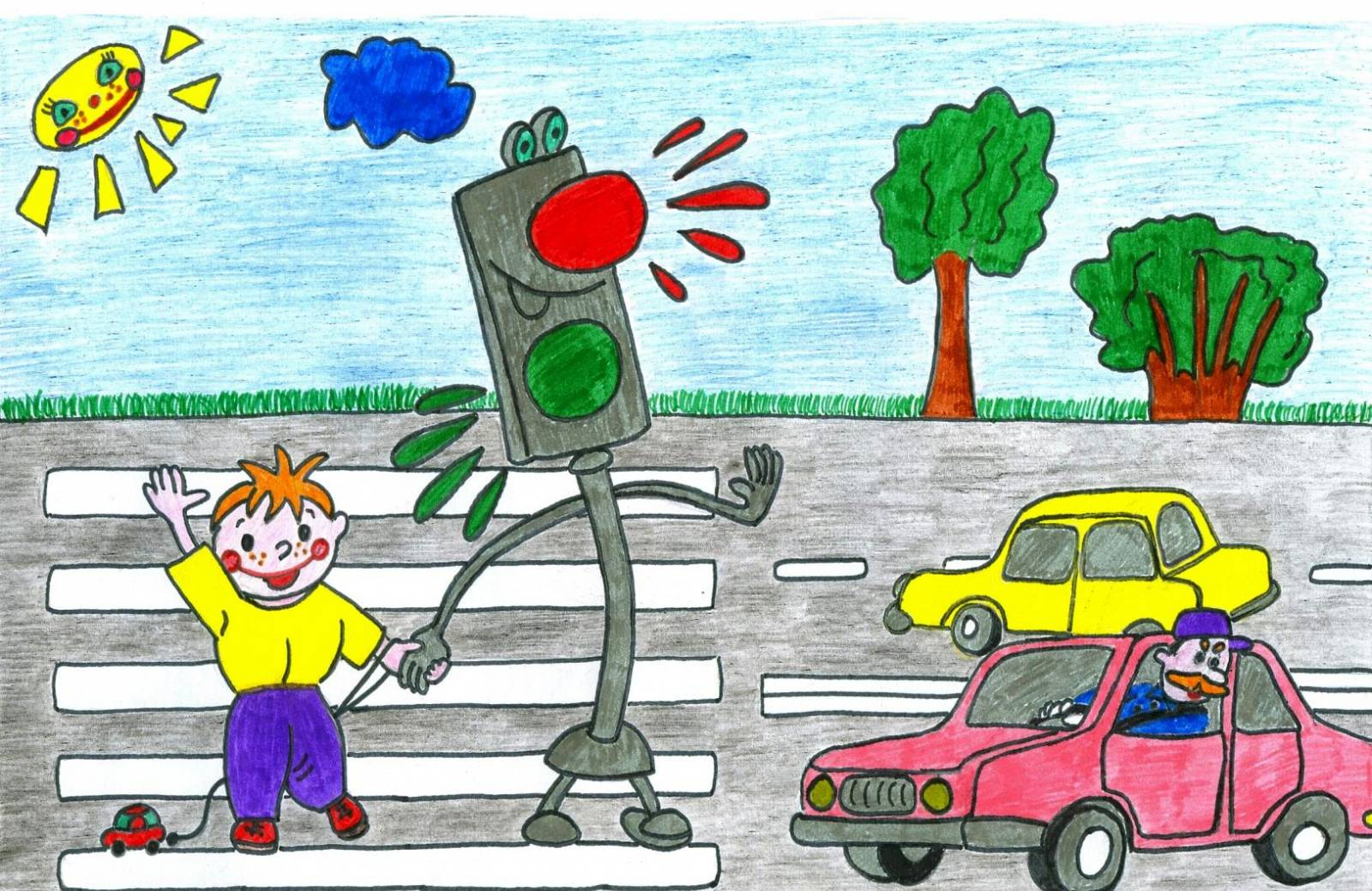 Рисунок на тему правило. Рисунок ПДД. Рисунок на тему ПДД. Детские рисунки ПДД. Детские рисунки на тему безопасность дорожного движения.