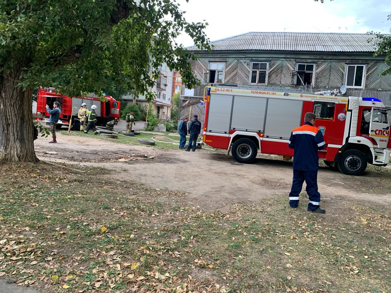 В Йошкар-Оле на улице Рябинина пожаром повреждена квартира