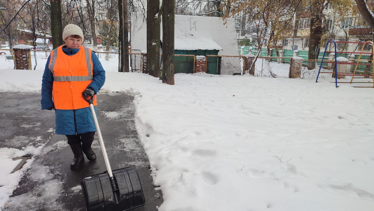 Йошкаролинка сменила профессию бухгалтера на дворника: 