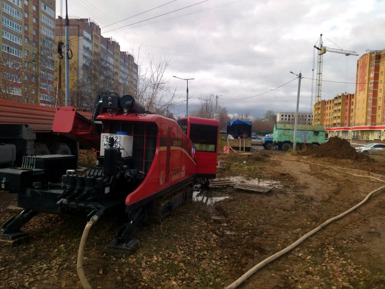 40-летний водопровод в Йошкар-Оле ремонтируют новым способом