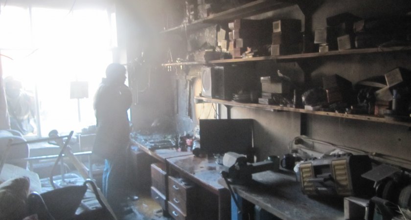 Жизнь висела на волоске: в Марий Эл произошел крупный пожар