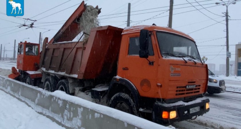 В Йошкар-Оле четыре дня подряд из-за снега будут перекрывать одну улицу