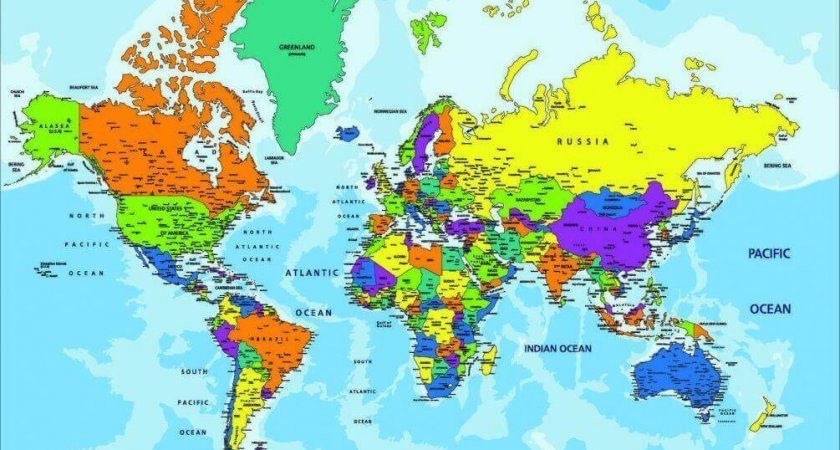 Насколько хорошо вы знаете карту мира