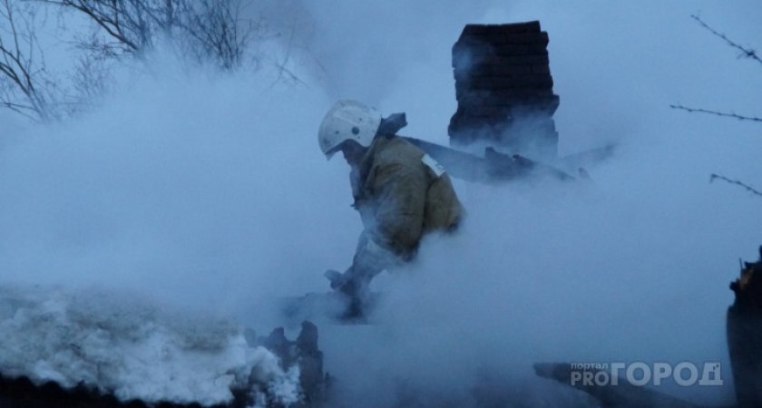 Вчера, 18 февраля, в Медведевском районе погиб в пожаре мужчина