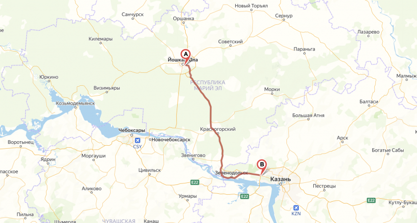 В Татарстане отремонтируют часть автодороги "Йошкар-Ола - Зеленодольск"