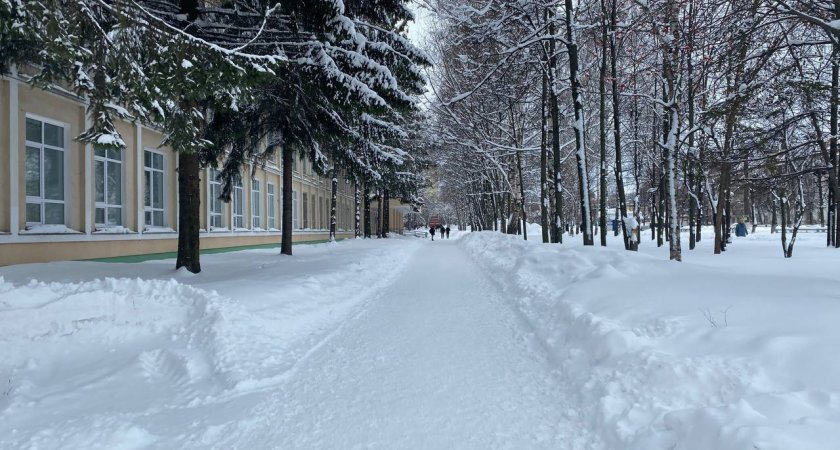 В Йошкар-Олу вернулся снегопад
