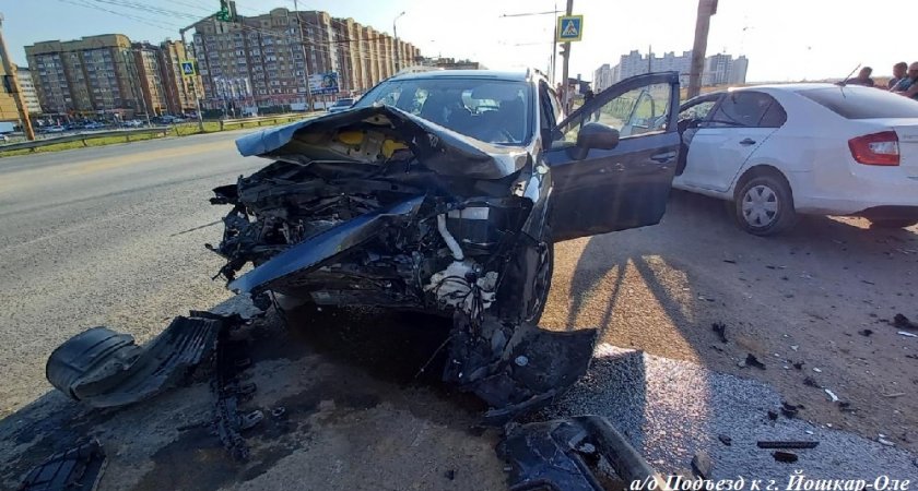 Новый антирекорд: за выходные в Марий Эл произошло шесть ДТП с пострадавшими