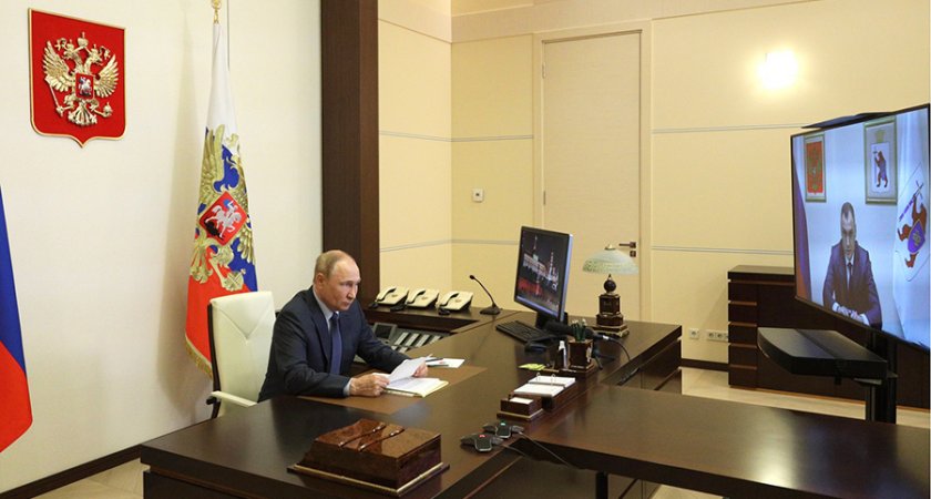 Путин встретился с врио главы Марий Эл Зайцевым