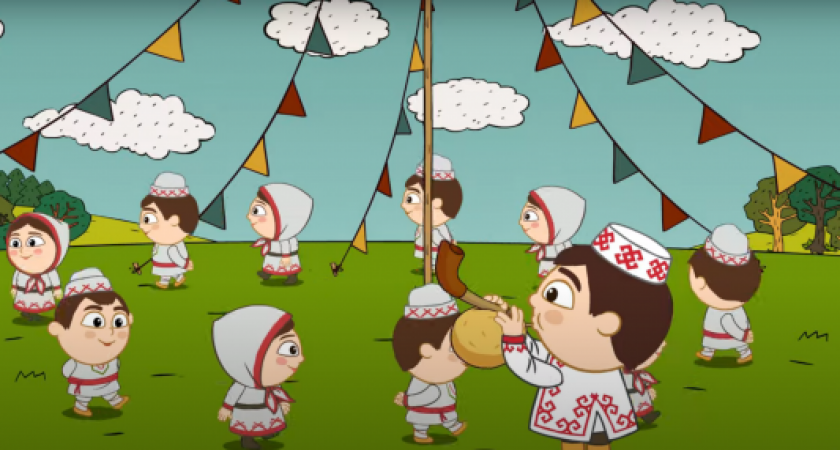 В новой серии "Смешариков" рассказали про культуру Марий Эл