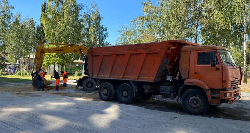 Ремонт дворов в Йошкар-Оле обещают закончить в срок