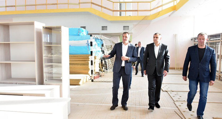 Дворец спорта в Волжске откроет свои двери после реконструкции