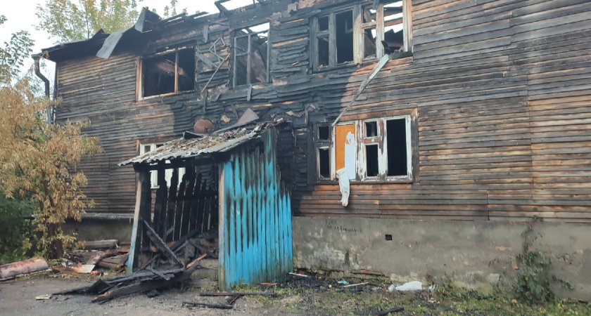 Погорельцам из бараков Йошкар-Олы дали временное жилье