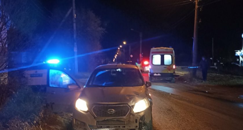 В Йошкар-Оле иномарка сбила женщину, которая перебегала дорогу