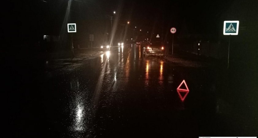 В Марий Эл сбили женщину, которая переходила дорогу