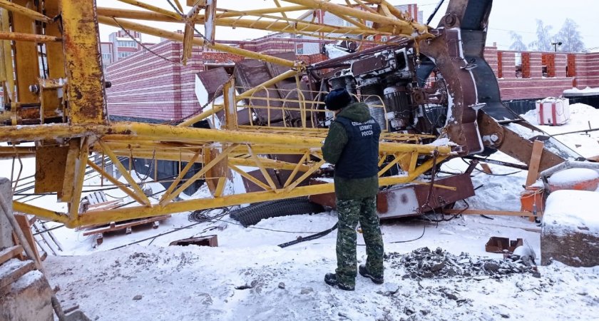 Крановщик в Козьмодемьянске погиб в первый день работы на стройке