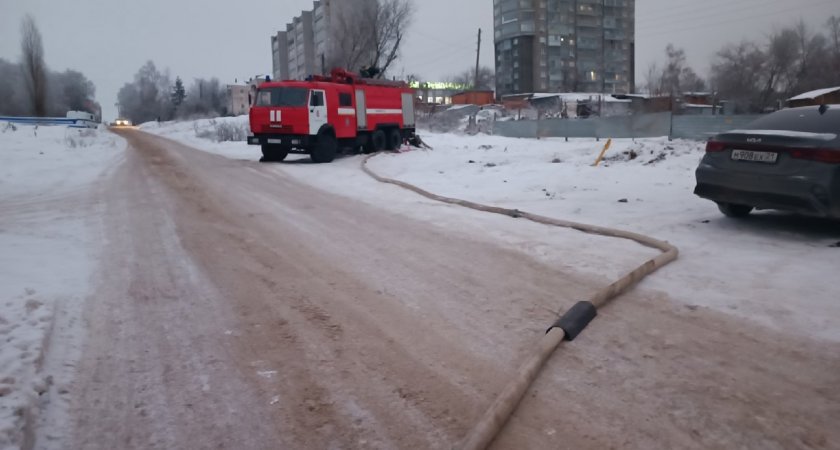 В воскресенье в Марий Эл горели квартиры, дома и баня