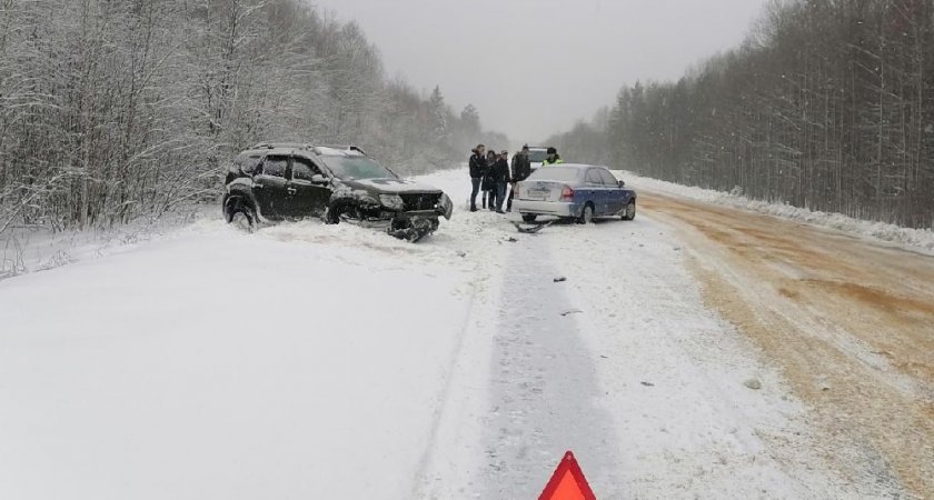Плохая погода привела к семи ДТП на дорогах Марий Эл