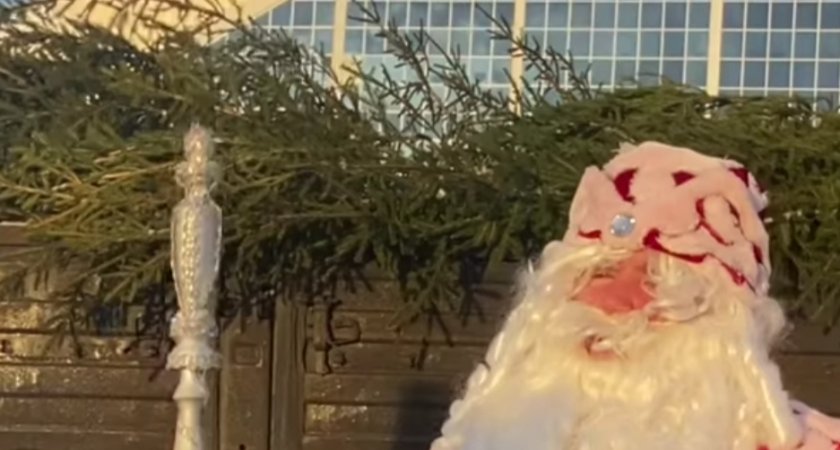 В Йошкар-Оле поставят сто елок от Деда Мороза