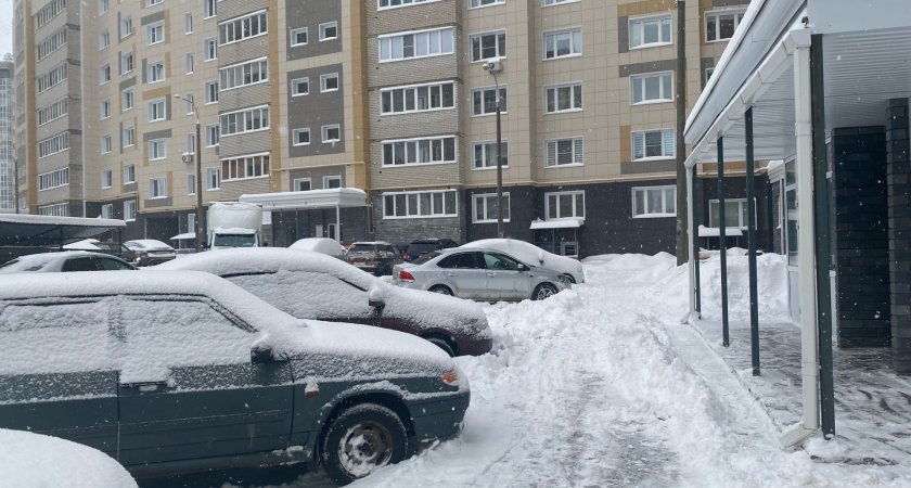 В четверг в Марий Эл обещают метель, снежные заносы и гололед 