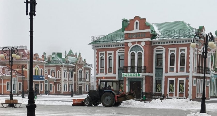 В воскресенье в Марий Эл будет метель и гололед