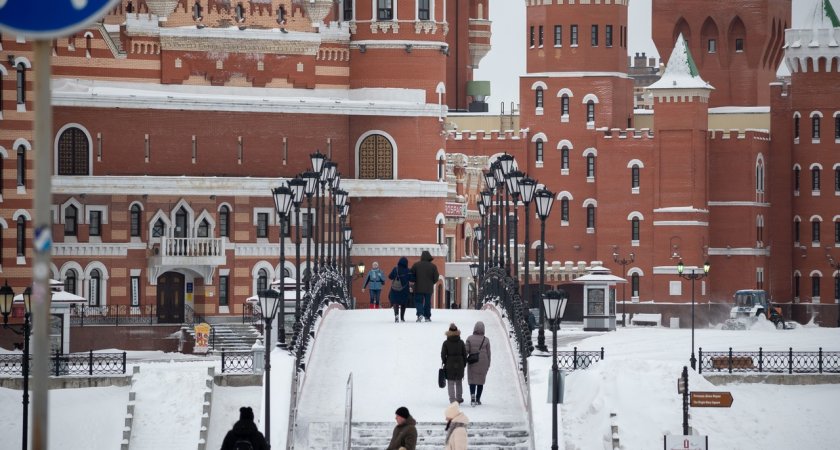 В Марий Эл окрепнут морозы
