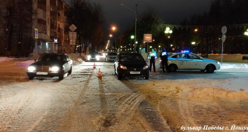 Четыре ДТП с пострадавшими произошло в Марий Эл за выходные