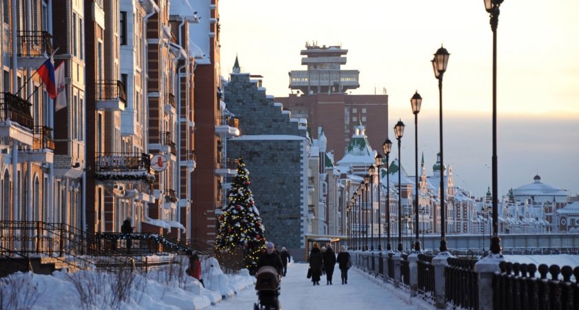 Йошкар-Олу назвали среди городов, прекрасных для зимних поездок