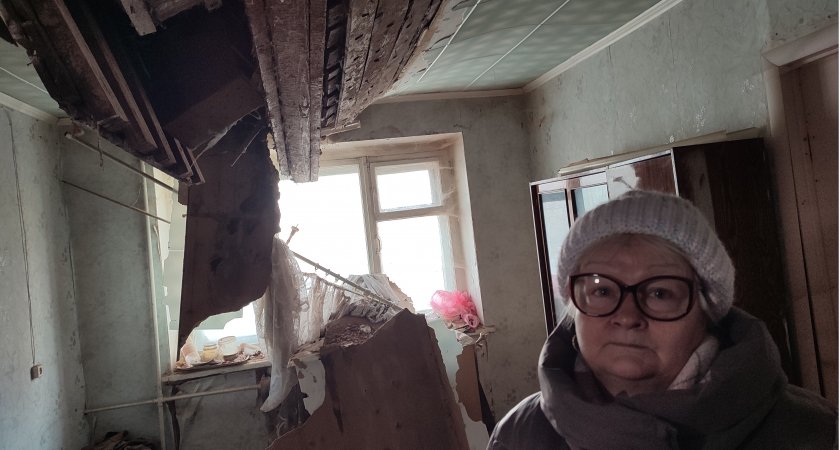 В жилом доме Йошкар-Олы обрушился потолок, а в квартире найден труп