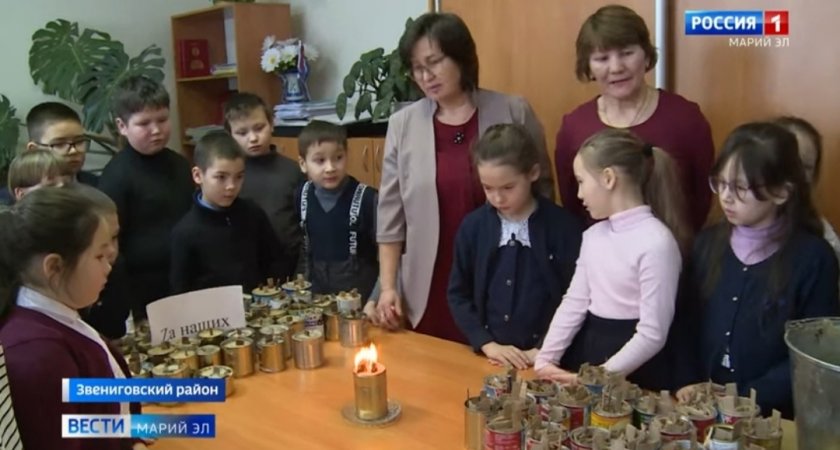 Более трехсот блиндажных свечей отправили землякам из Марий Эл на СВО