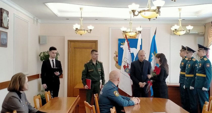 Семье погибшего в ходе СВО бойца передали орден